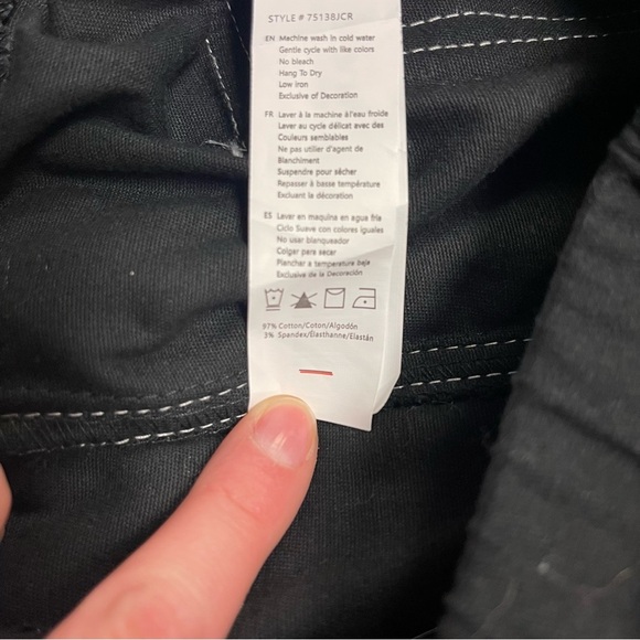 Charlotte‎ Russe Mini Skirt Women's Size Large Black Belted Twill Cargo NWT - Picture 13 of 13